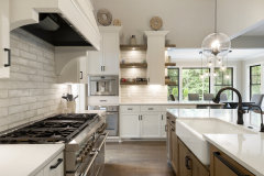 Unionlands Cabinetry Custom High Quality Lacquer Finish Kitchen Cabinet Self Assemble White Shaker Design With Solid Wood Stain Island Cabinet