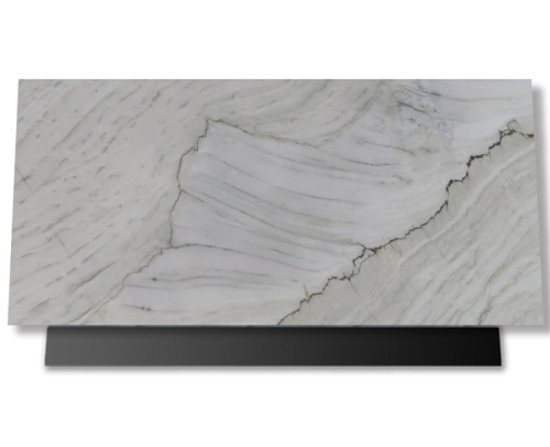 Unionlands Cabinetry White Pearl Quartzite Slab For Kitchen