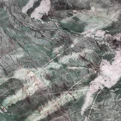 Unionlands Cabinetry Jade Crystal Green Quartzite Countertops With Grey Veins Wholesale