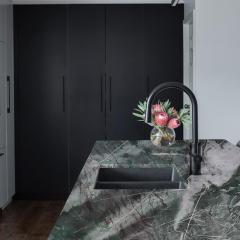 Unionlands Cabinetry Jade Crystal Green Quartzite Countertops With Grey Veins Wholesale