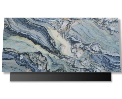 Unionlands Cabinetry Ocean Fantasy Quartzite Countertops For Kitchen