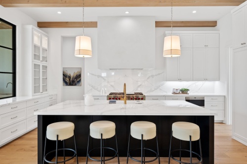 Unionlands Cabinetry White Shaker Panel Matte Lacquer Simple Styles Wardrobe Kitchen Cabinet Handles With Black Lacquer Island