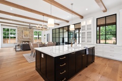 Unionlands Cabinetry White Shaker Panel Matte Lacquer Simple Styles Wardrobe Kitchen Cabinet Handles With Black Lacquer Island