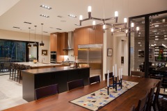 Unionlands Cabinetry Modular Kitchen Cabinets Modern Melamine Finish MDF Slab Panel Handleless Tip-on Push Open Door