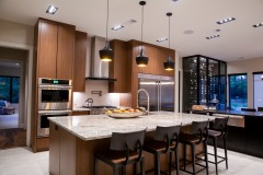 Unionlands Cabinetry Modular Kitchen Cabinets Modern Melamine Finish MDF Slab Panel Handleless Tip-on Push Open Door