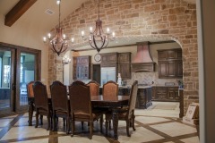 Unionlands Cabinetry Raised Panel Applied Molding Stain Kitchen Cabinets With Granite Benchtop Island for Builders and Designer Factory Price