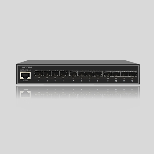Lycom Switches DES-12X-L3(S)（12*10GE SFP+)