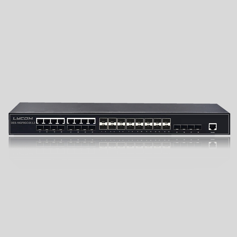 16GE SFP+8GE Combo+4*10GE SFP+