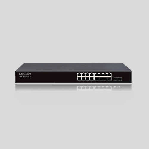 Lycom Switches DES-16G2F-L2U（16GE+2GE SFP-Unmanaged）