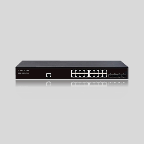 Lycom Switches DES-16GP4F-L2（16GE POE+4GE SFP）