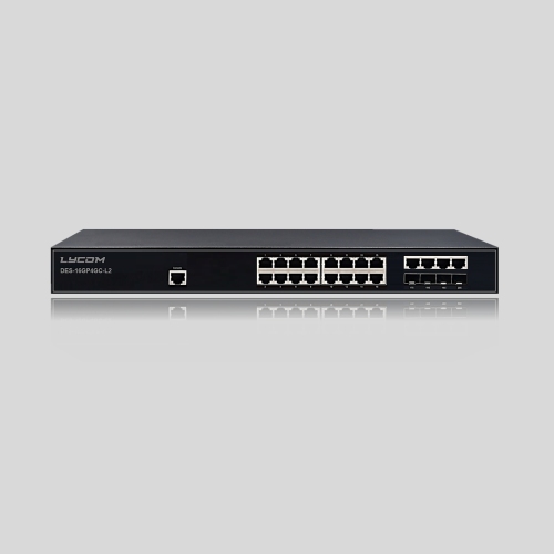 Lycom Switches DES-16GP4GC-L2（16GE POE+4GE Combo）