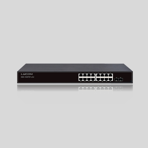 Lycom Switches DES-16GP2F-L2U（16GE POE+2GE SFP-Unmanaged）