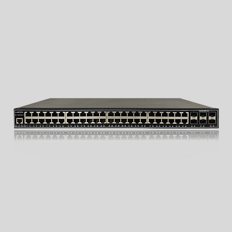 Lycom Switches DES-48GP6X-L3（48GE POE+6*10GE SFP+）