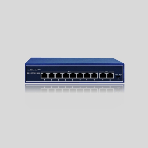 Lycom Switches DES-8FP2G-L2U（8FE POE+2GE-Unmanaged）