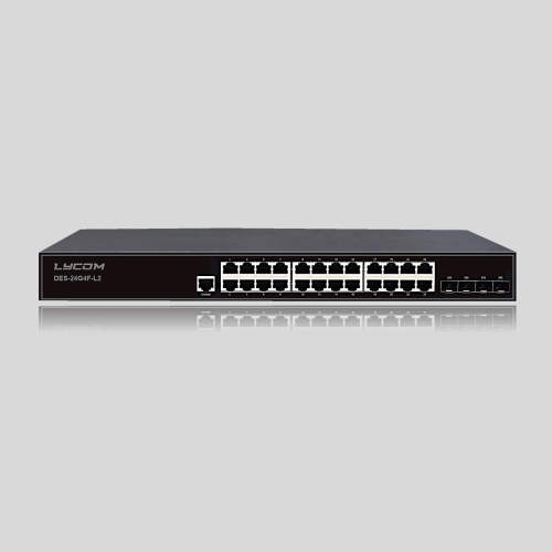 Lycom Switches DES-24G4F-L2（24GE+4GE SFP）