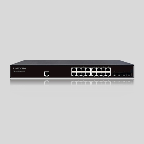 Lycom Switches DES-16G4F-L2 （16GE+4GE SFP）