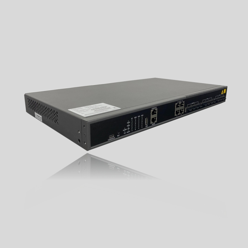 GPON OLT DGB-08T（8*GPON+4*10GE SFP+4GE）