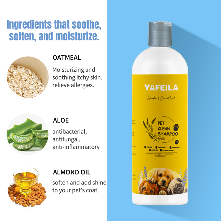 Oatmeal Coconut Dog Shampoo