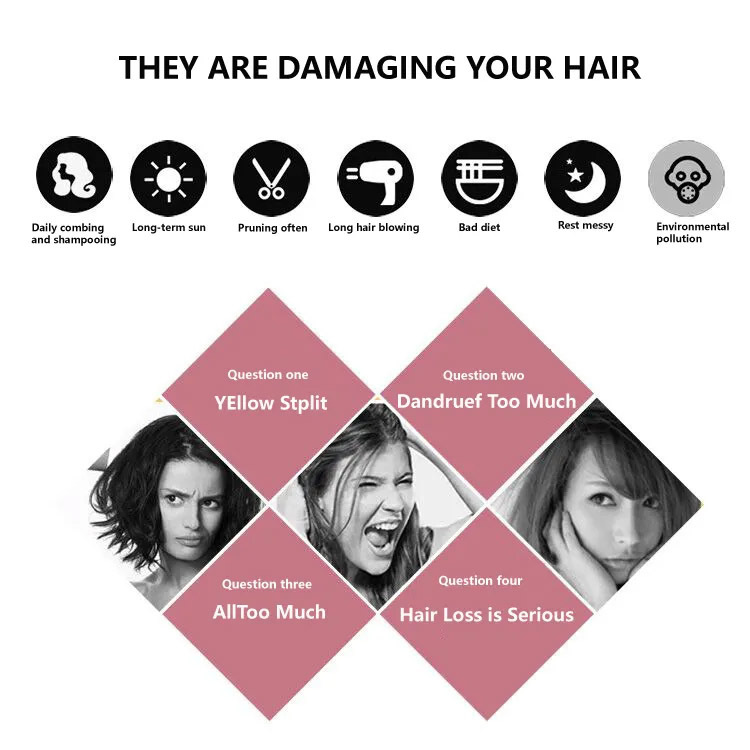 Salon Professional Keratin Detangle Hair Spray