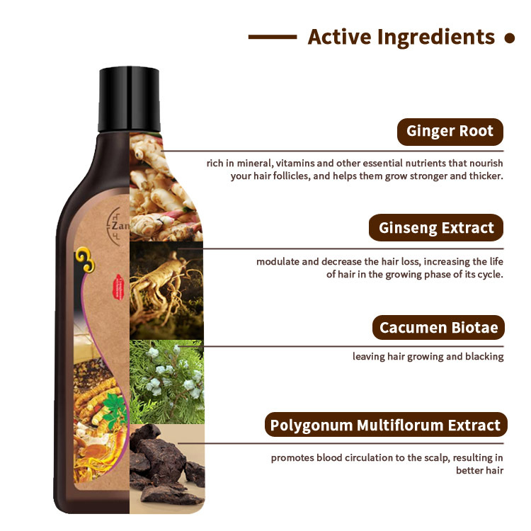 Natural Herbal Grow Shampoo Kit