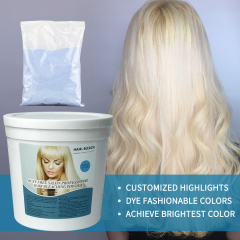 Blue Lightener Hair Bleach Powder