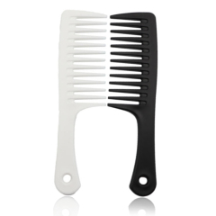 Matte Plastic Wide Tooth Hair Comb