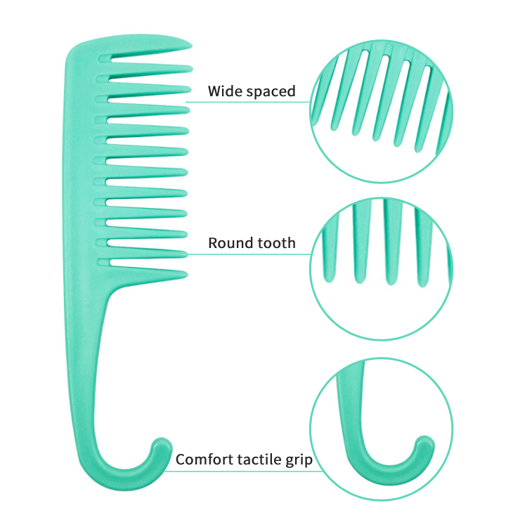 Large Detangling Comb with Hook