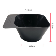 Square Hair Dyeing Plastic Tint Bowl