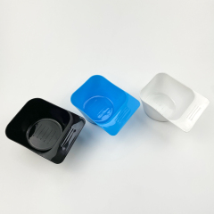 Square Hair Dyeing Plastic Tint Bowl