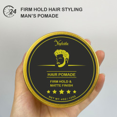 Water Based Organic Pomade Hair Wax For Men