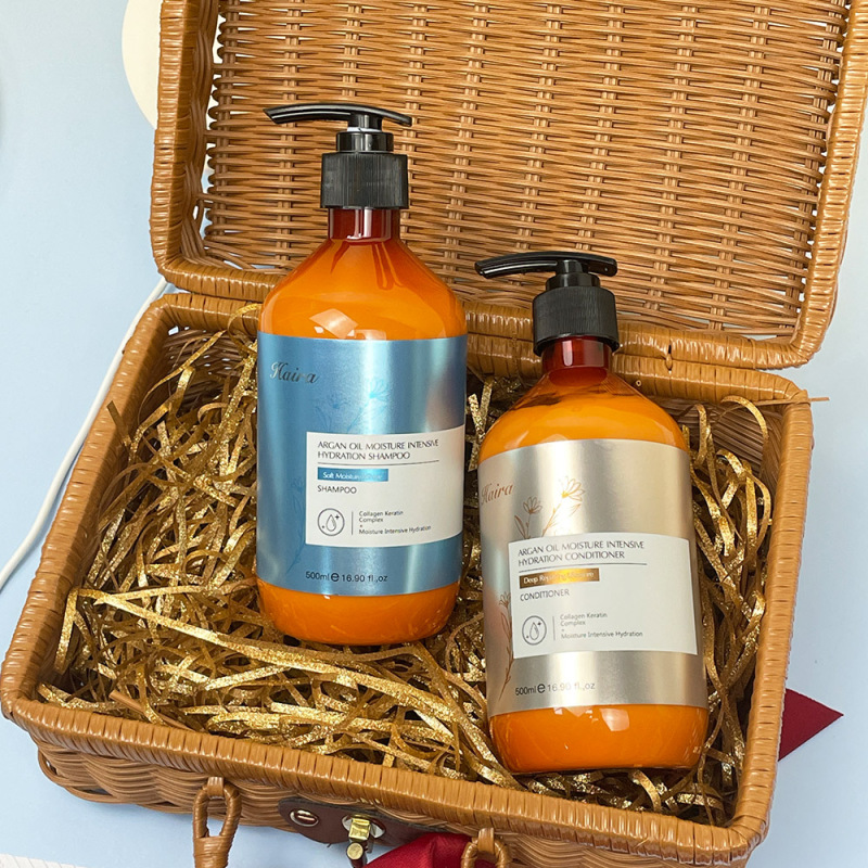 Organic Moroccan Argan Oil Shampoo and Conditioner Set