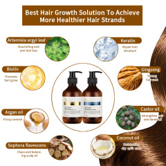 Biotin Hair Growth Serum Shampoo & Conditioner