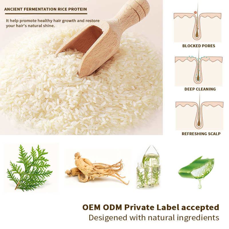 Hair Growth Rice Water Shampoo and Conditioner