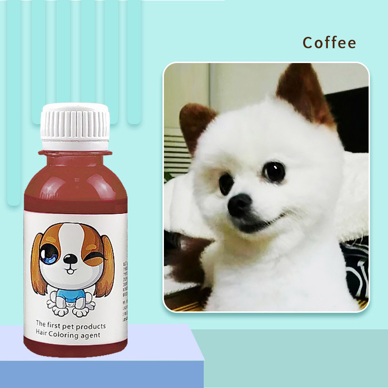 Private Label Permanent Dog Hair Dye 20 Colors Safely Pet Bright Color Dye Used by Grooming Salons for Dogs