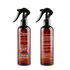 Private label argan oil hair perfume fragrance heat protection leave in detangling spray conditioner for curly hair