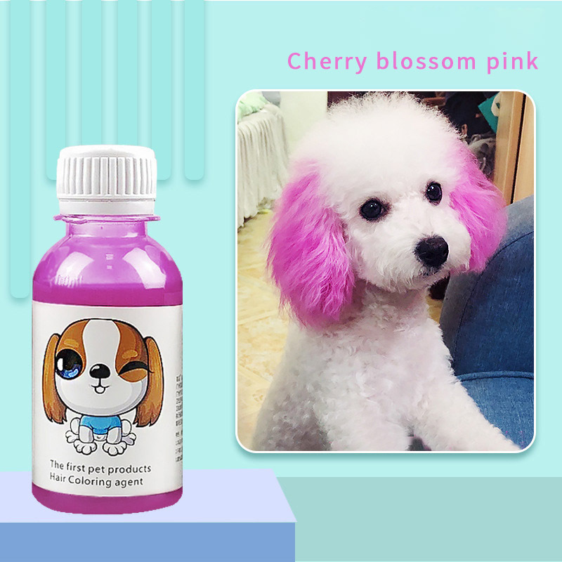 Private Label Permanent Dog Hair Dye 20 Colors Safely Pet Bright Color Dye Used by Grooming Salons for Dogs