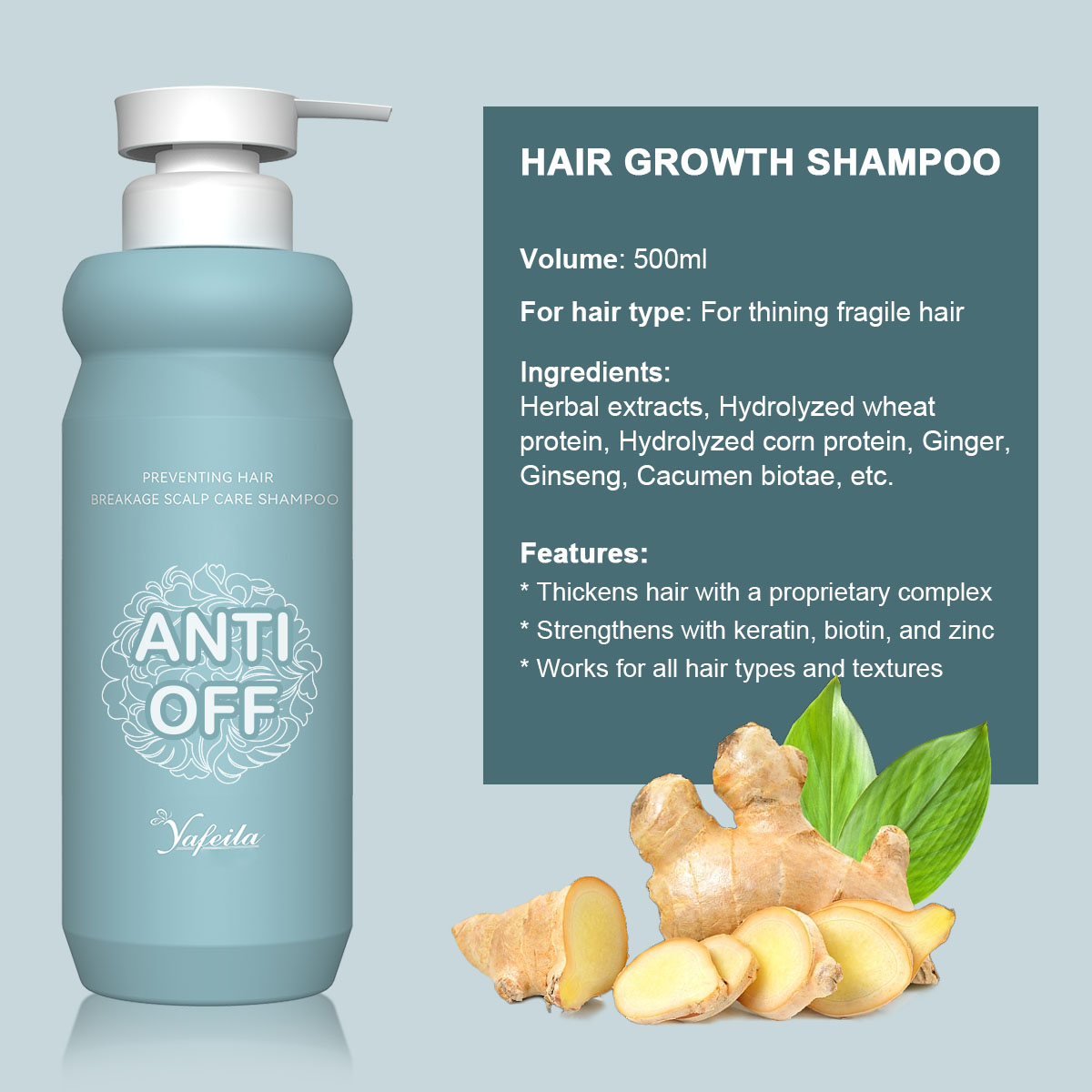 Hydrate Moisture Growth Shampoo and Conditioner
