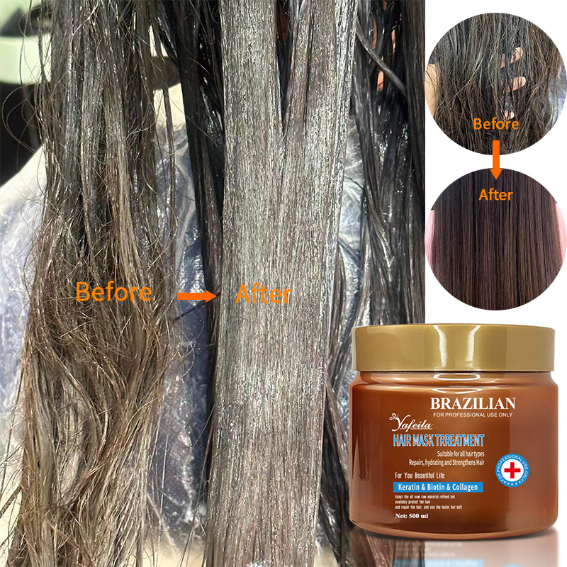 Organic Brazilian Morocco Argan Oil Hair Mask for dry and damaged hair