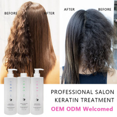 Salon Professional Keratin Hair Straightening Treatment Kit