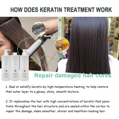 Salon Professional Keratin Hair Straightening Treatment Kit