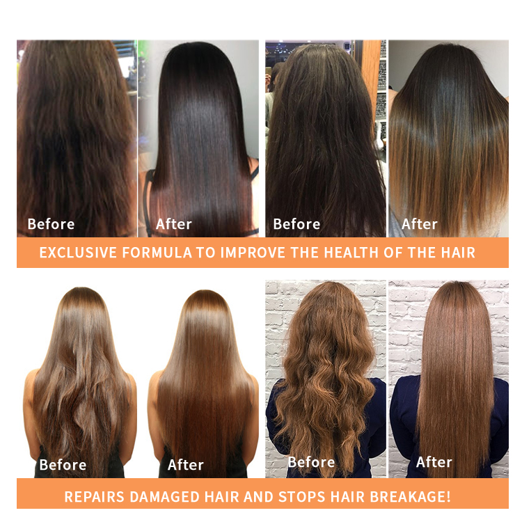 Salon Professional Keratin Hair Straightening Treatment Kit