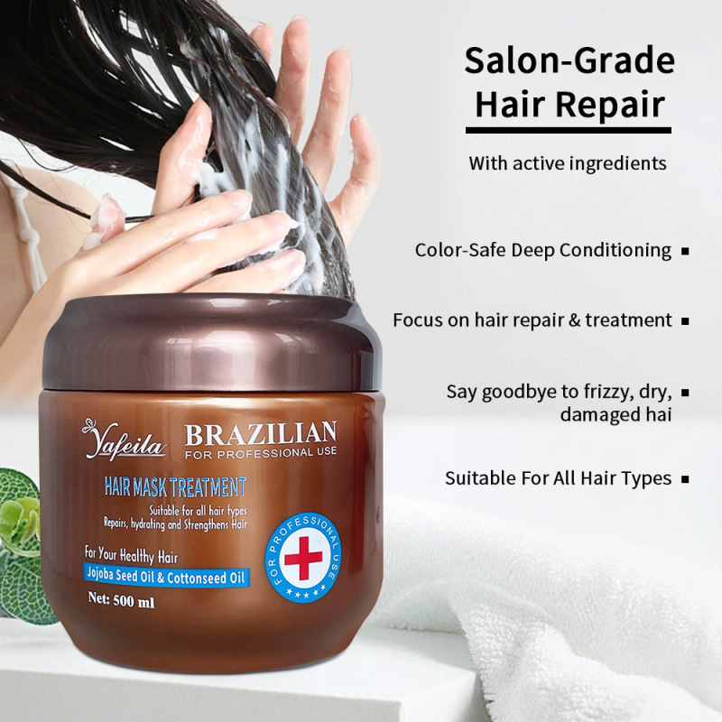 Jojoba Seed Oil & Cottonseed Oil Hair Mask