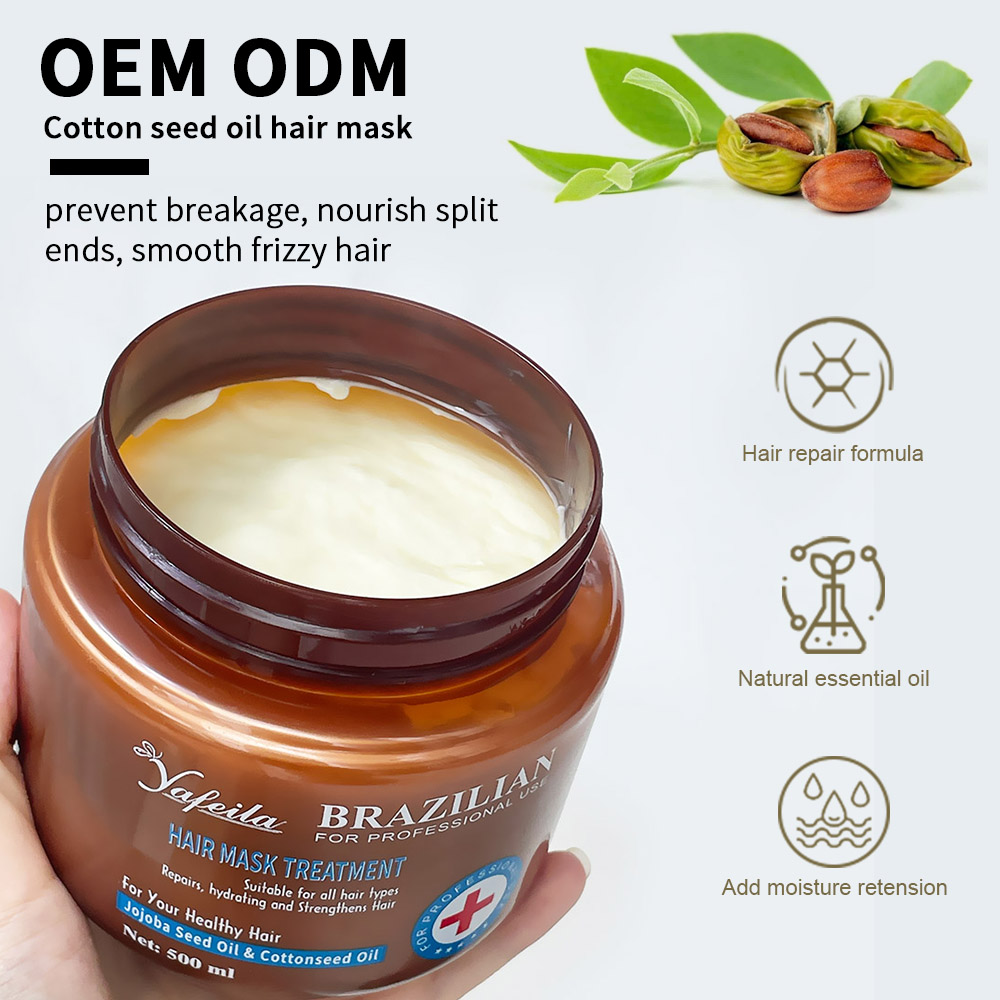 Jojoba Seed Oil & Cottonseed Oil Hair Mask