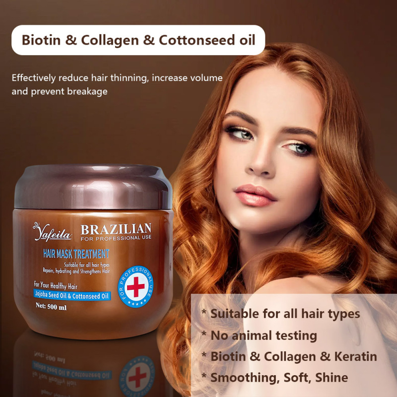 Jojoba Seed Oil & Cottonseed Oil Hair Mask