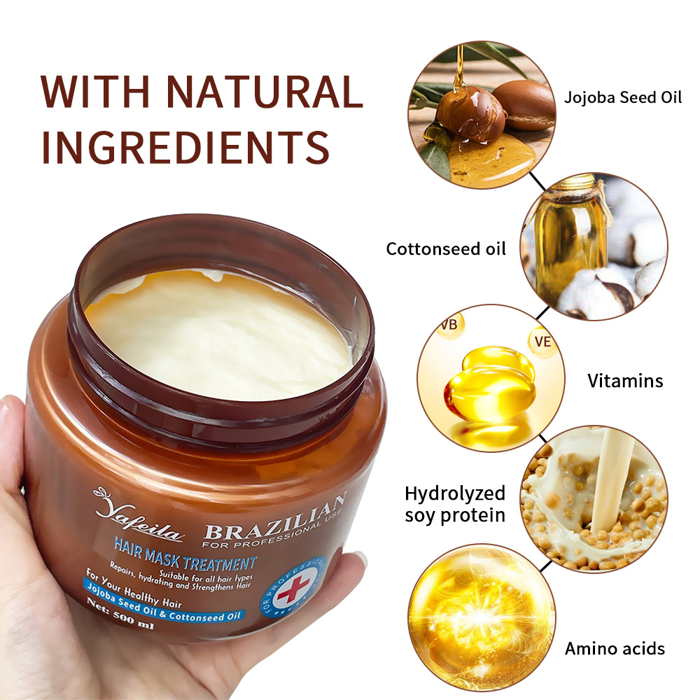 Jojoba Seed Oil & Cottonseed Oil Hair Mask