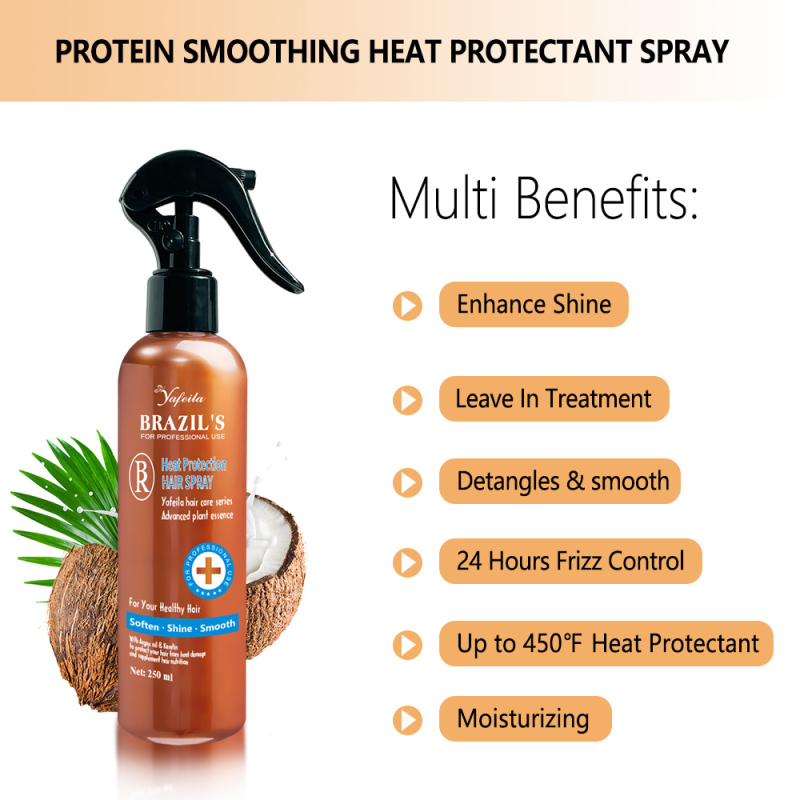 Brazil's Protein Hair Conditioning Heat Protectant Spray