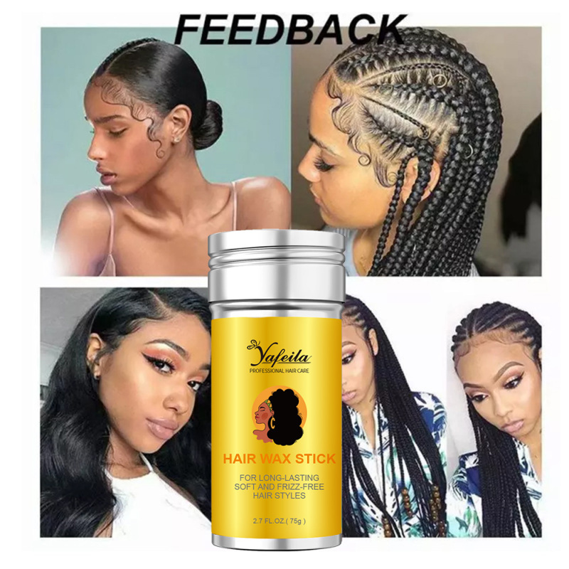 Hair Wax Stick for Hair Flyaways Kids & Women Curly Hair