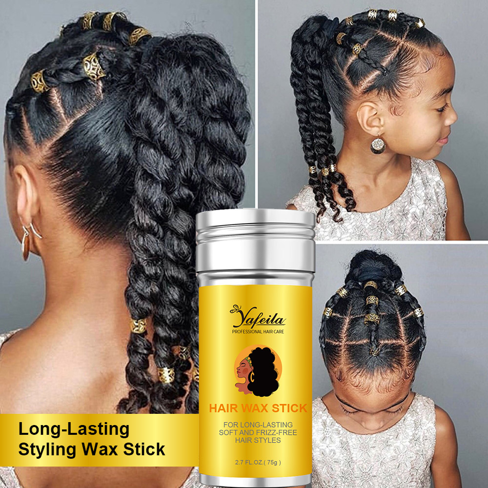 Hair Wax Stick for Hair Flyaways Kids & Women Curly Hair