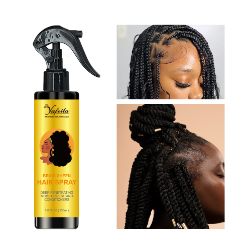 Custom Label Oil Sheen Spray For Braids, Refreshing, Moisturizing, Soothes Itching, Extra Shine