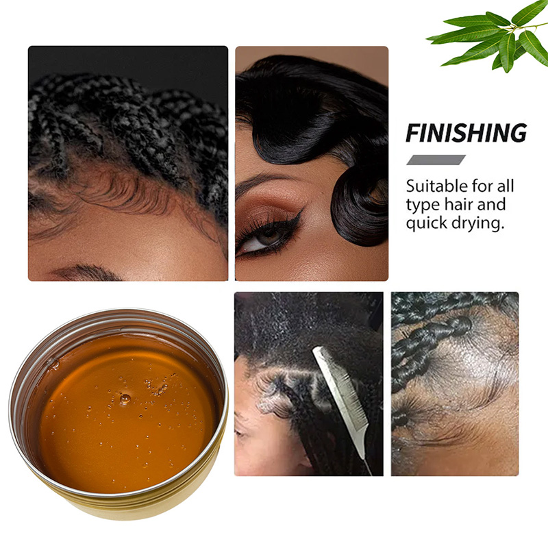 Extreme Hold Braid Gel for Braids, Locks, Twists, Cornrows, Smooths & Tames Frizz